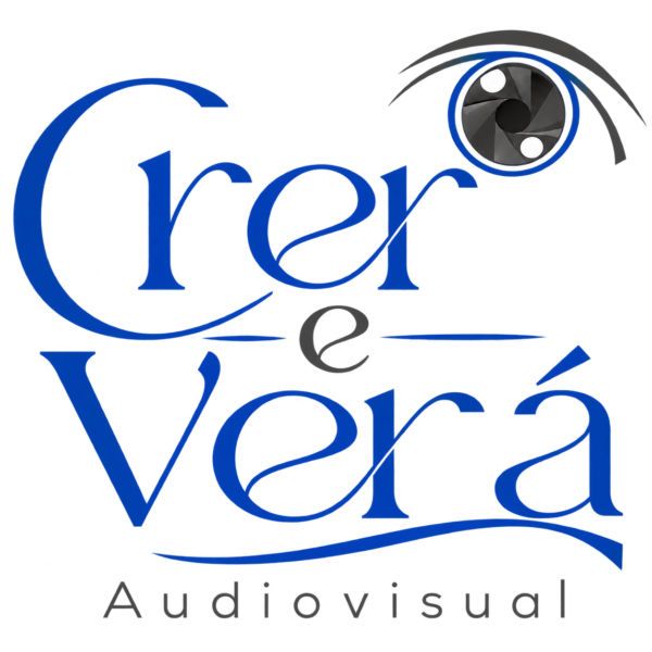 Nova logo Quadrada Azul com olho Crer e Verá Áudio Visula - PNG -02